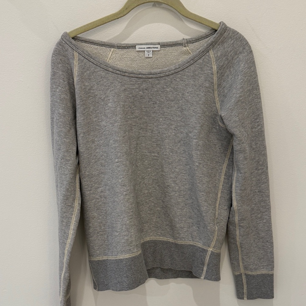James Perse Gray  Women's Sweatshirt